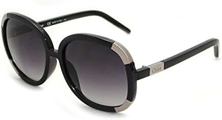 105 超美品　Chloe　クロエ　 CL2119 グレーサングラス　クリア Chloe （クロエ） サングラス CL2119 001 ブラック 103